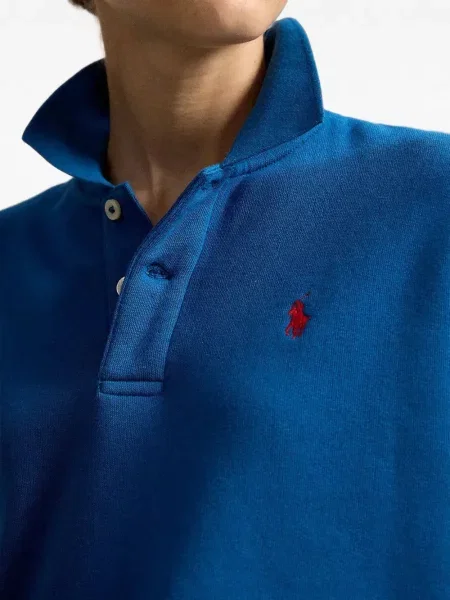 Gulerat pulover Polo Ralph Lauren cu autograf alergare verde