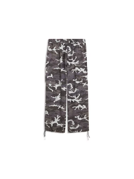 Spodnie unisex o kroju oversize PUMATECH SPC Camo Akcesoria S szary