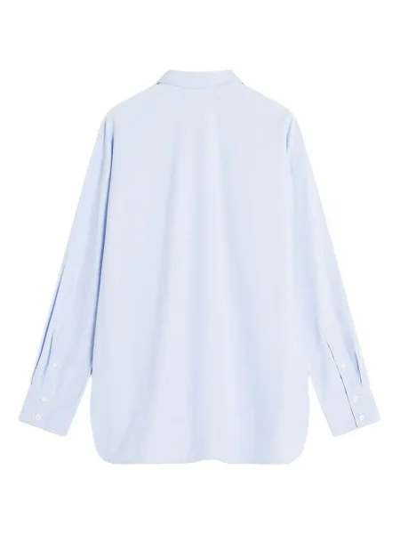 Cămașă Maison Kitsune cu broderie albastru