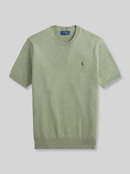 T-shirt o kroju regular fit z czystej bawełny Polo Ralph Lauren zielona