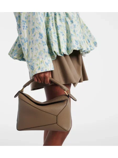 Geanta de piele Loewe din piele maro
