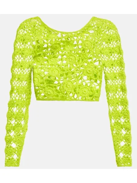 Cropp top Anna Kosturova verde