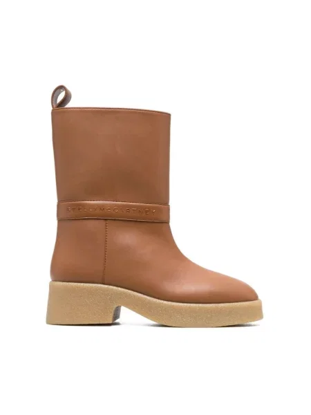 Botki Stella Mccartney brązowe