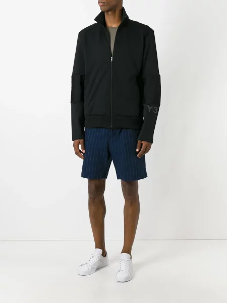 Hanorac Y-3 cu guler înalt negru