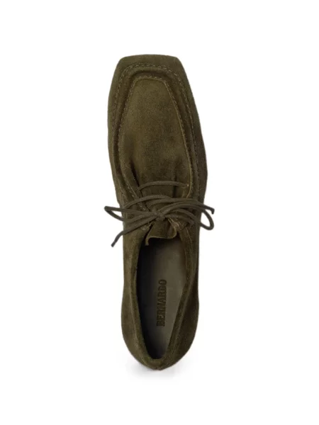 Pantofi derby Bernardo verde