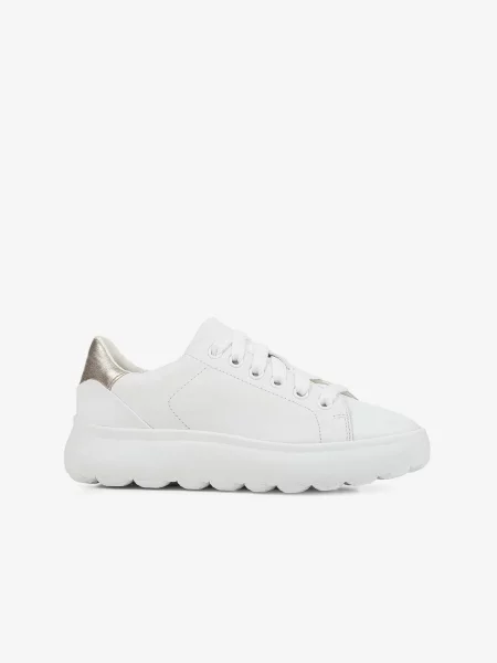 Sneakersy Geox skórzane szare