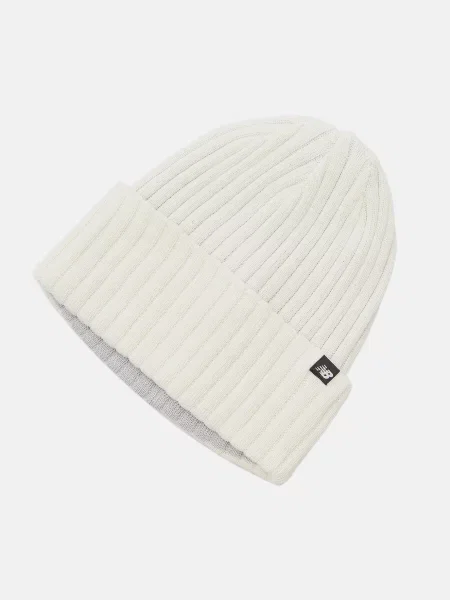 Двостороння шапка New Balance біла