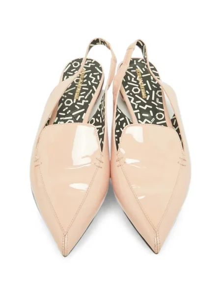 Balerinos Nicholas Kirkwood slingback rožinė