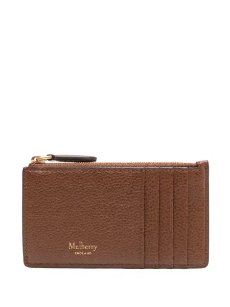 Portofel Mulberry din piele maro
