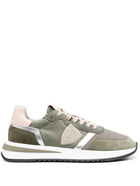 Sneakerși Philippe Model Paris din piele verde
