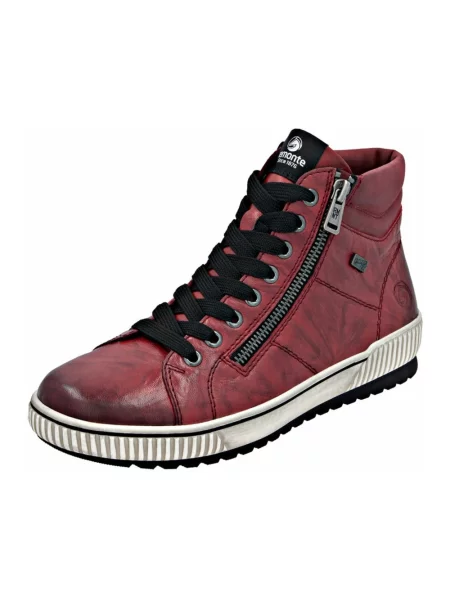 Sneakersy Rieker czerwone