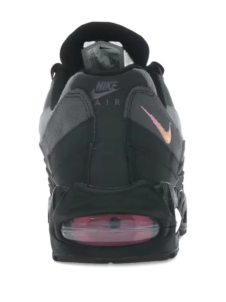 Sneakerși Nike Air Max 95 cu șireturi din dantelă negru