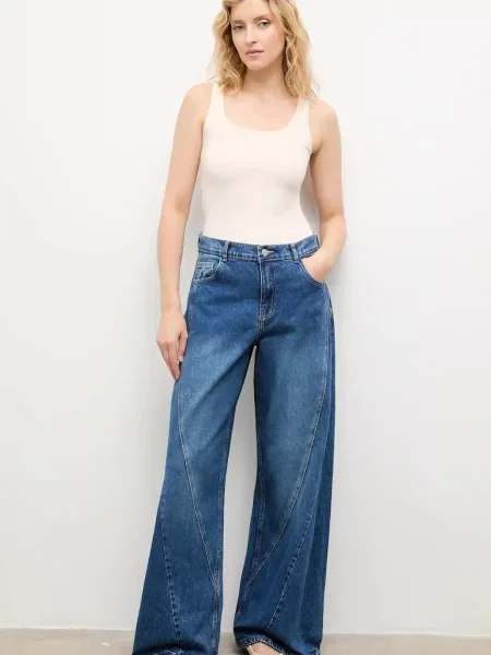 Blugi Answear.lab albastru