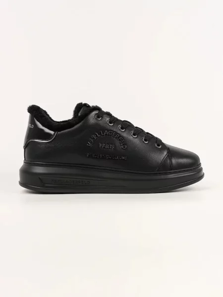 Karl Lagerfeld sneakers din piele KAPRI negru