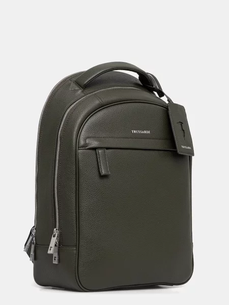 Шкіряний рюкзак Trussardi