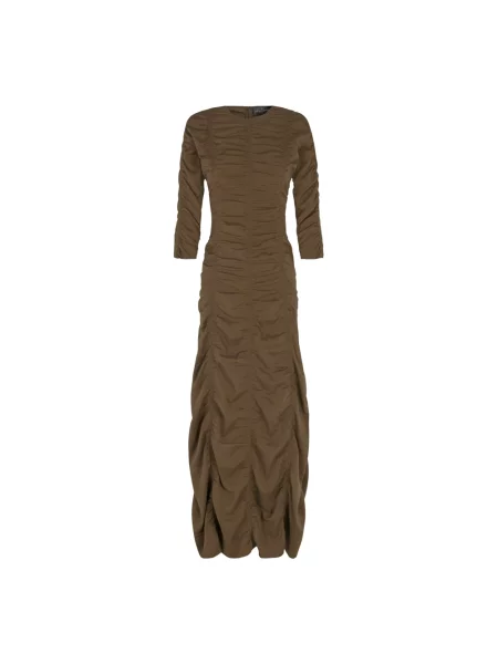Sukienka Cortana brązowa