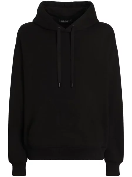 Hanorac cu glugă Dolce & Gabbana negru