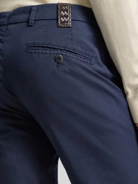 Spodnie w kroju regular fit z z tyłu model Lupus' Mmx granatowe