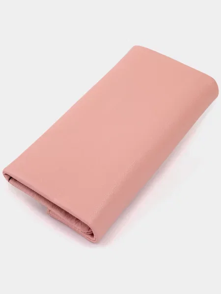 Кожаный кошелек St Leather Accessories розовый