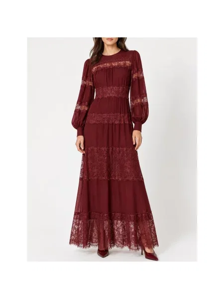 Sukienka maxi Twinset czerwona