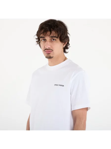 Тениска Daily Paper Chain Shield T-Shirt White M бяло