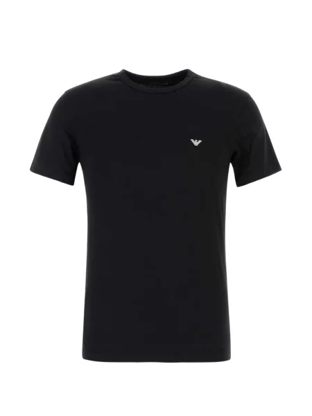 Tricou Emporio Armani cu autograf negru
