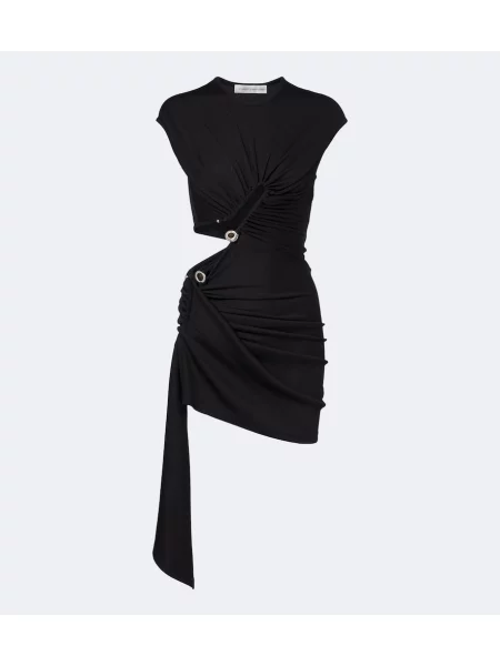 Rochie Christopher Esber tricotate negru