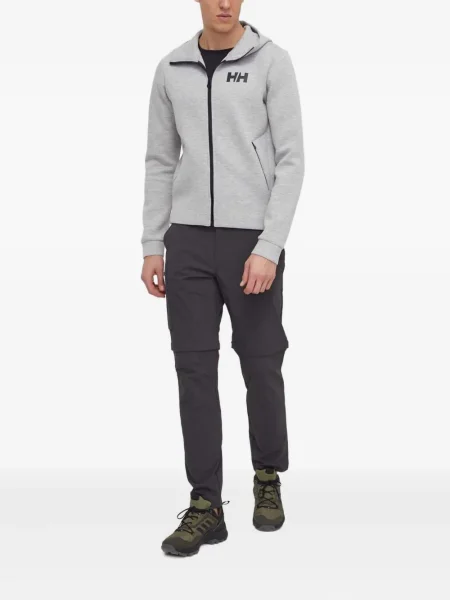 Hanorac cu glugă Helly Hansen cu glugă gri