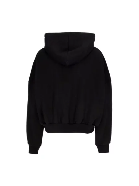 Bluza z kapturem Phobia Archive o skróconej długości czarna