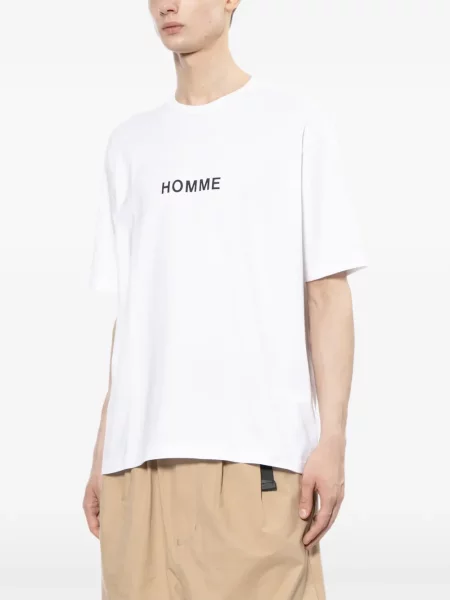 Μπλούζα Comme Des Garçons Homme με σχέδιο λευκό