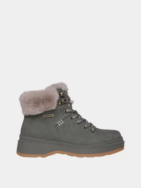 Черевики Skechers PARK CITY штучна шкіра/текстиль оливковий