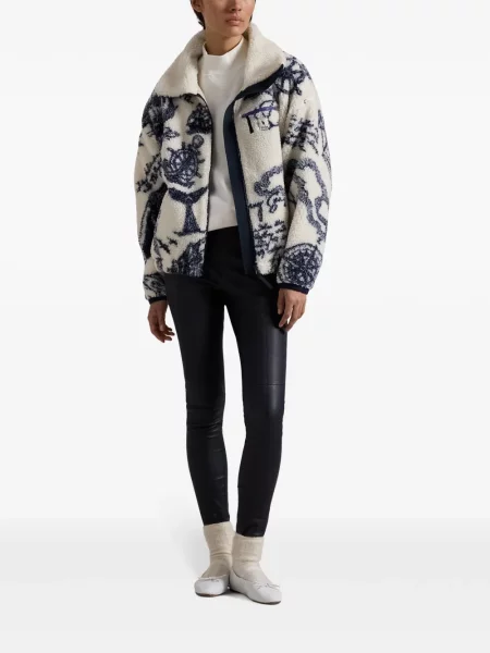 Vunena odgovarati polo majica Polo Ralph Lauren s printom zelena