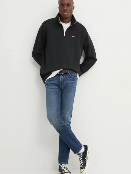 Levi's bluza gładka czarny