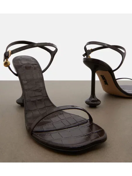 Sandale Loewe din piele maro