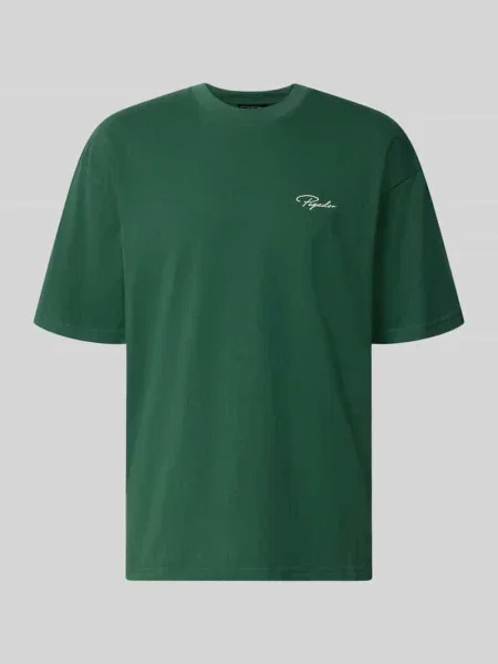 Oversized t-shirt z czystej bawełny model Pike' Pegador