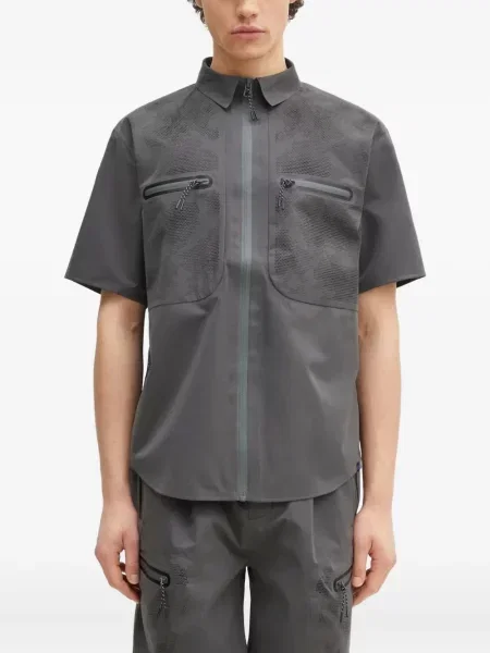 Cămașă Alpha Industries gri