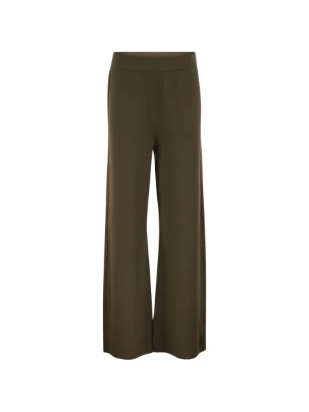 Pantaloni Max Mara tricotate verde