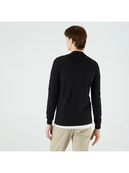 Lacoste поло чорне
