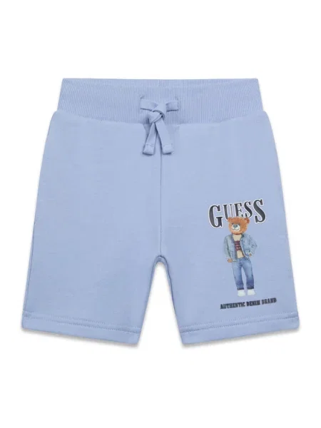 Pantaloni scurți copii Guess albastru