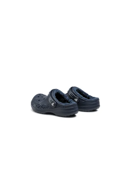 Šľapky Crocs Baya Lined Clog K Tmavomodrá