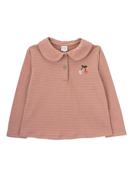 Koszulka polo dziecięca Knot pomarańczowa