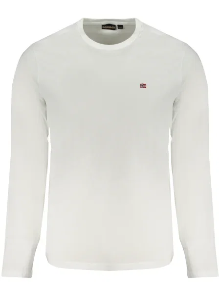 Tricou mânecă lungă Napapijri alb