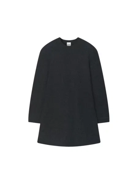 Mała mały sukienka mini Nanushka wełniana czarna