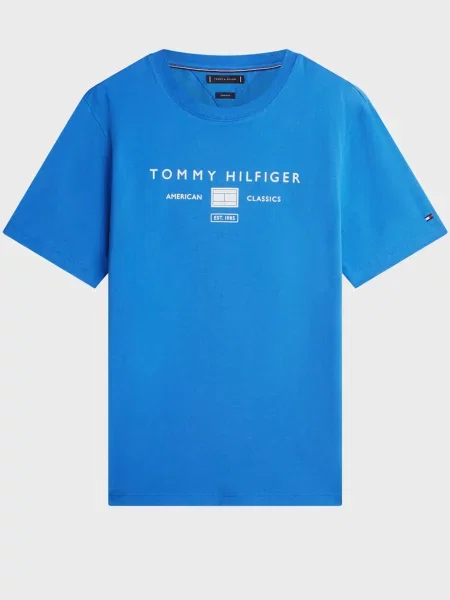 Футболка Tommy Hilfiger блакитна