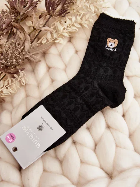 Чорапи Aura.via черно