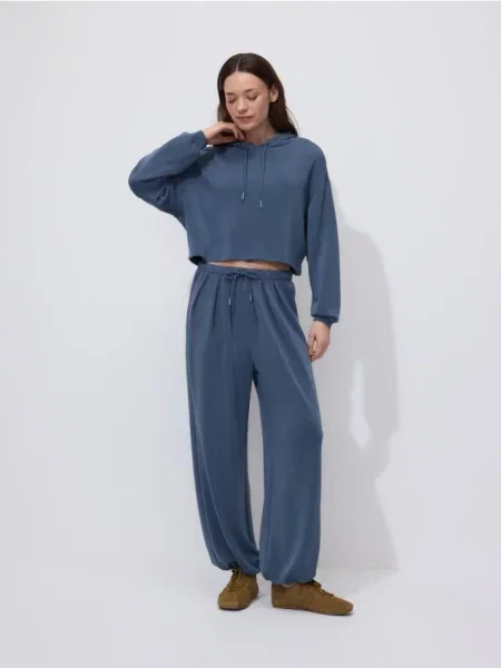 Top Reserved alergare albastru