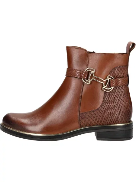 Boty Caprice Stiefelette hnědé