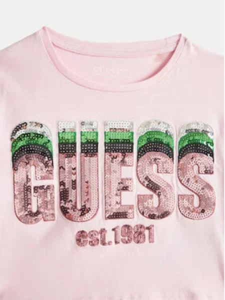 Guess Póló rózsaszín