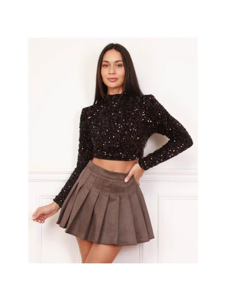 Top La Modeuse smeđa