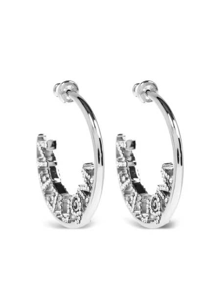 Обеци Alexander Mcqueen сиво